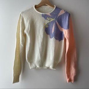 VTG FLORAL SWEATER